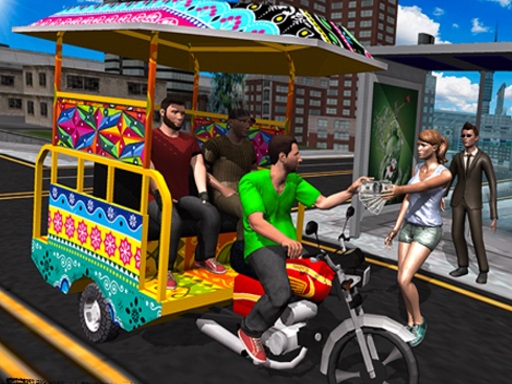 Tuktuk Chingchi Rickshaw 3d