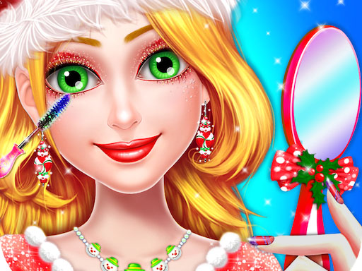 Christmas Girl Makeover Game -christmas Girl Games