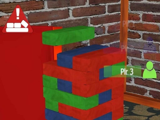 Bricks Jenga 3d