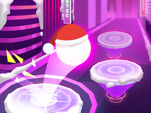 Hop Ball 3d: Dancing Ball On Marshmello Tiles Road