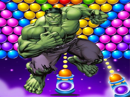 Play Hulk Bubble Shooter Games