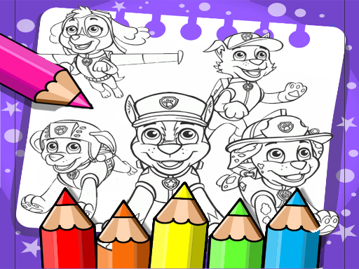 Paw Patrol Coloring Book