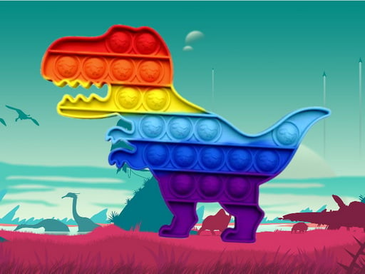 Dinosaur Pop It Jigsaw