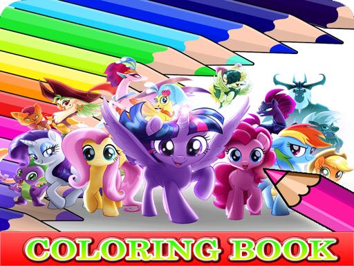 Coloring Book For My Little Pony