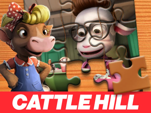 Christmas At Cattle Hill Jigsaw Puzzle