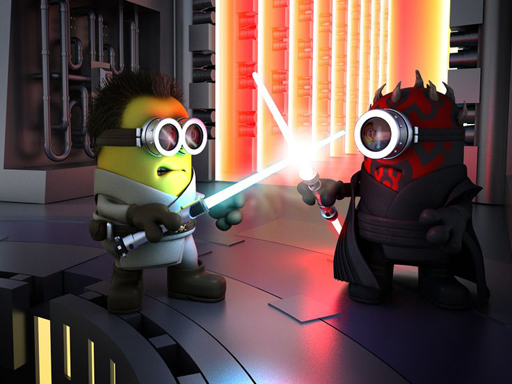 Minions Star Wars Jigsaw Puzzle