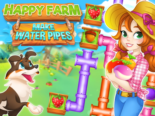 Happy Farm : Make Water Pipes