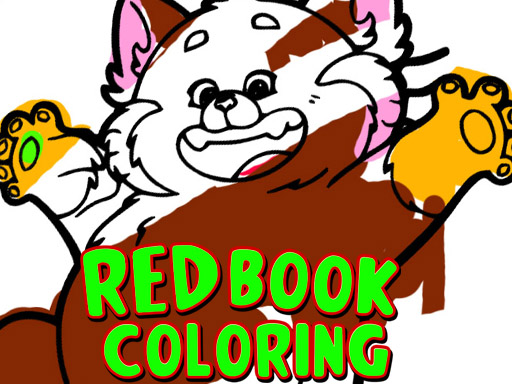 Red Coloring Book