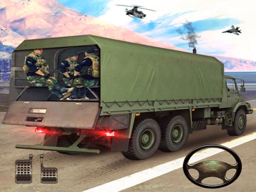 Truck Games Simulator New Us Army Cargo Transport 