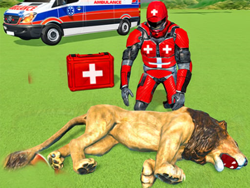 Animals Rescue Game Doctor Robot 3d