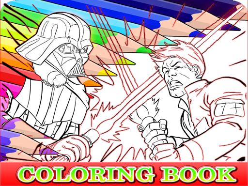 Coloring Book For Darth Vader