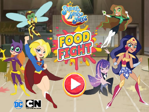 Dc Super Hero Girls: Food Fight Game