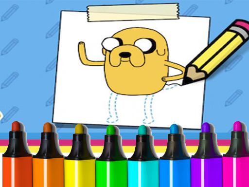 Adventure Time: How To Draw Jake 