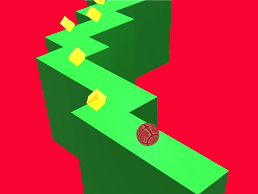 Wall Ball Zigzag Game 3d