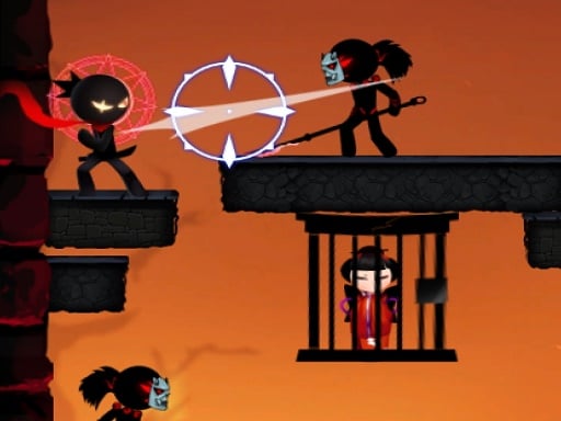 Ninja Stickman Warrior Html5