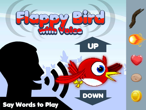 Flappy Bird Play With Voice