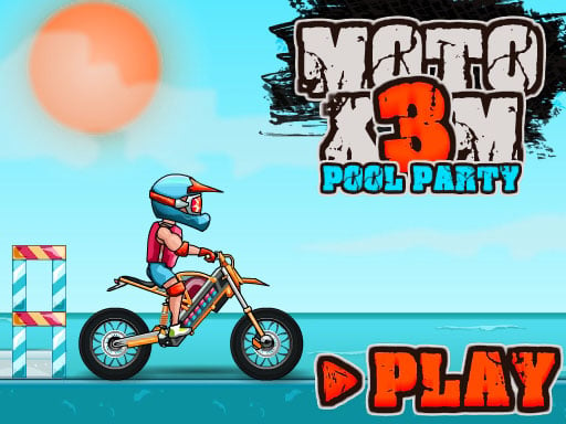 Moto X3m Pool Party Game