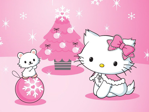 Hello Kitty Christmas Jigsaw Puzzle