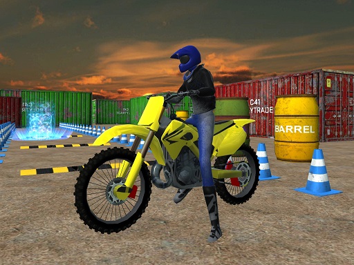 Msk Dirt Bike Stunt Parking Sim