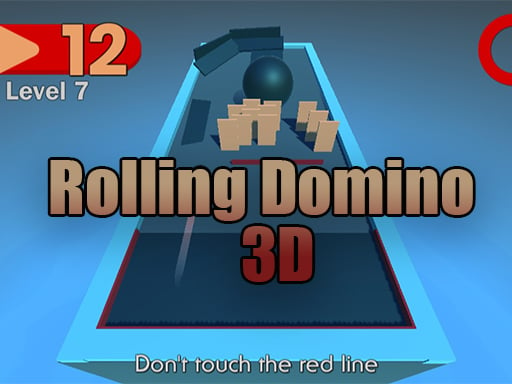 Rolling Domino 3d