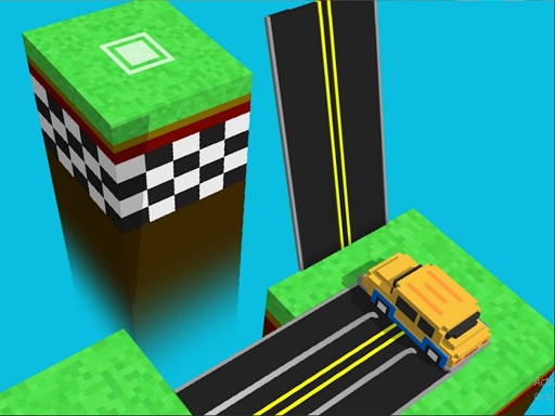 Blocky Taxy Zigzag