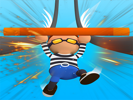 Roof Run Rails Man - Railing Challenge Game Online