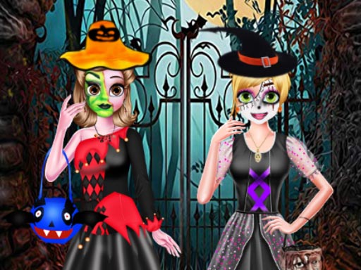 Sisters Halloween Dresses